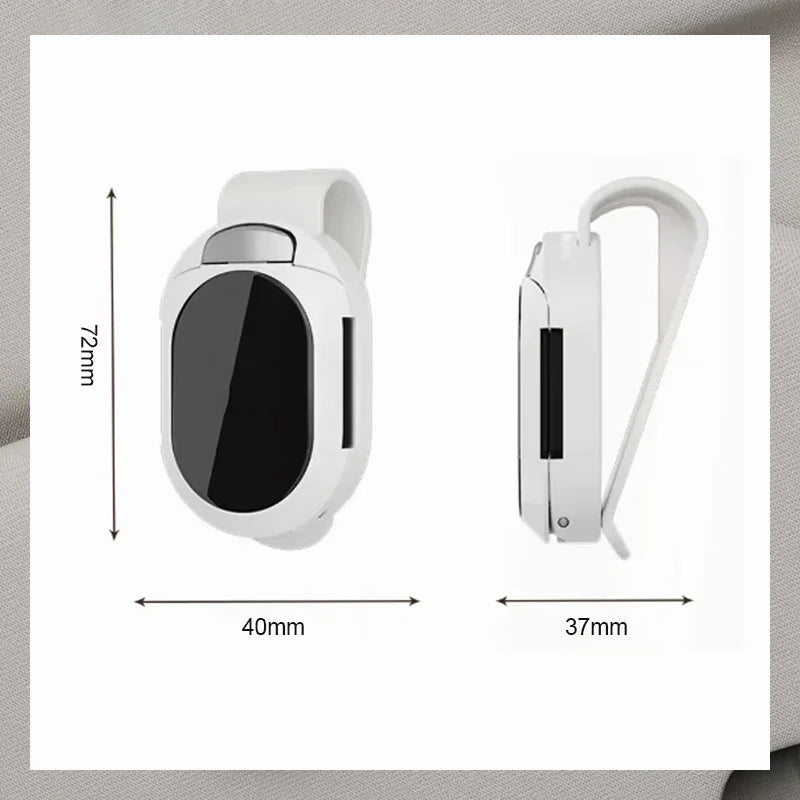 Multifunctional sunglasses holder for car's sun visor