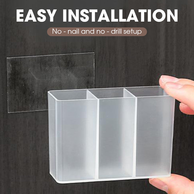 Wall-mounted storage box for organization