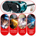 Foldable welding goggles