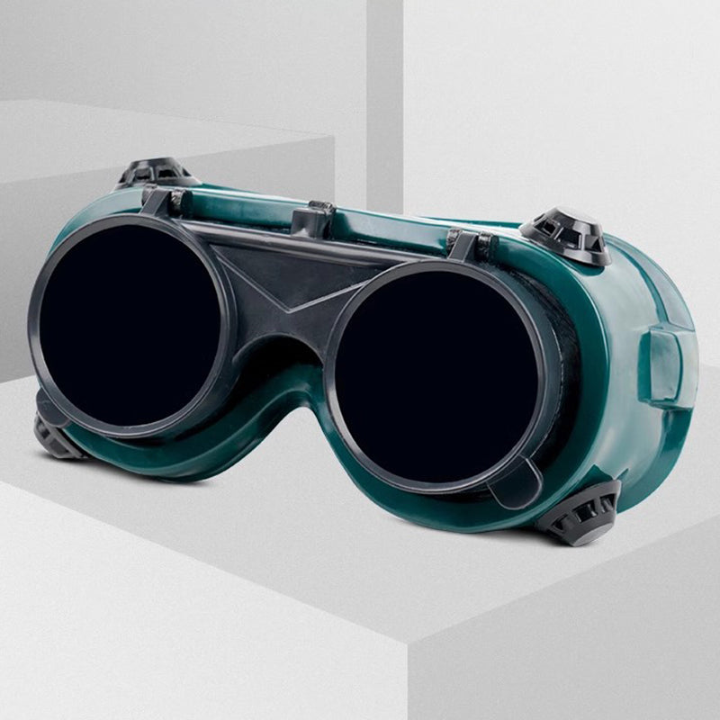 Foldable welding goggles