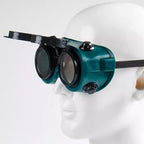Foldable welding goggles