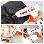 Hot glue gun set with 30 high-quality glue sticks