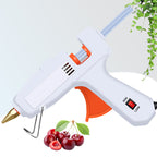 Hot glue gun set with 30 high-quality glue sticks