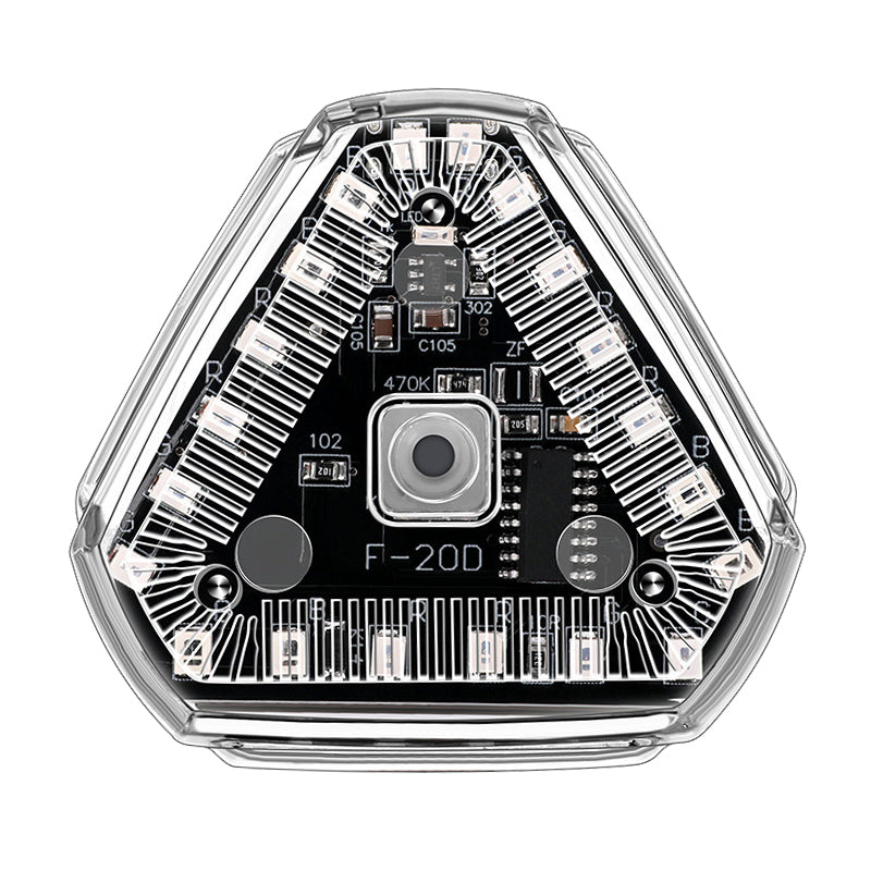 Super sharp solar flashing warning lights