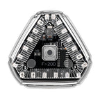 Super sharp solar flashing warning lights