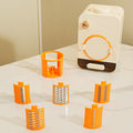 Multi-functional electric vegetable cutter and shredding machine for the kitchen