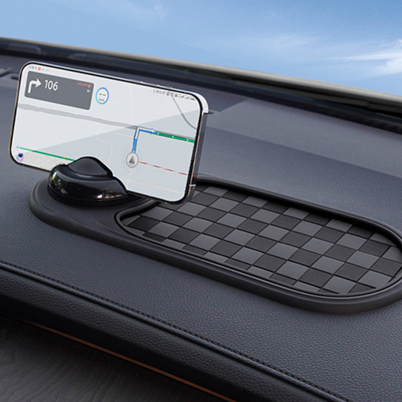 Car dashboard holder for mobile phone