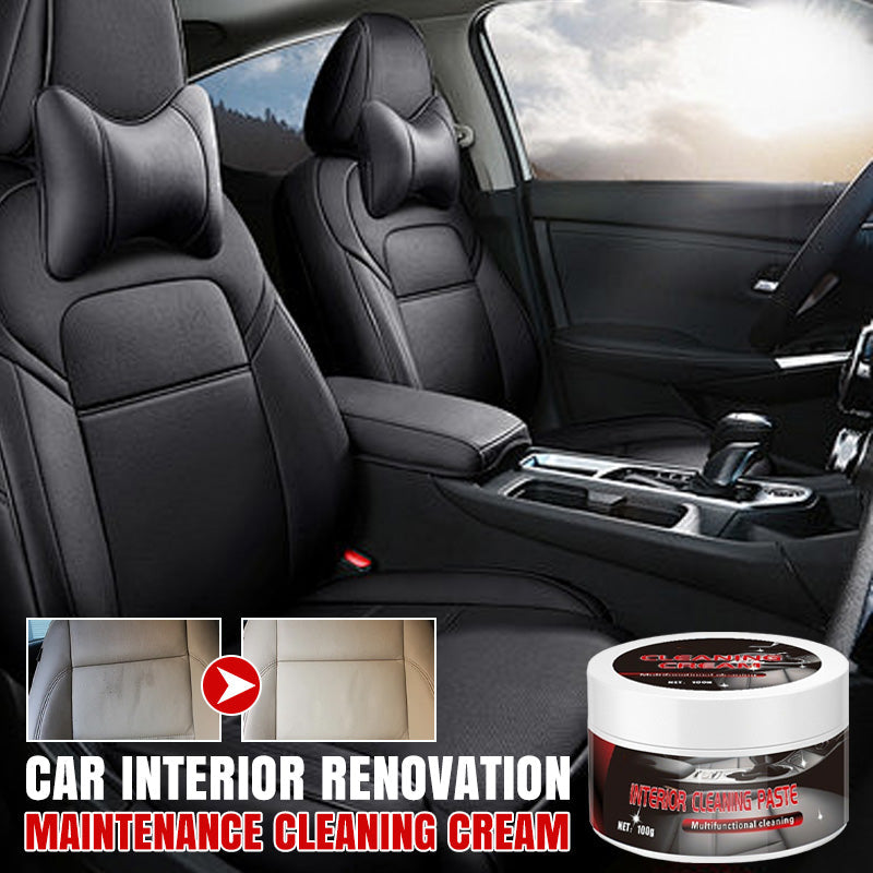 Car interior renovation, maintenance and cleaning products