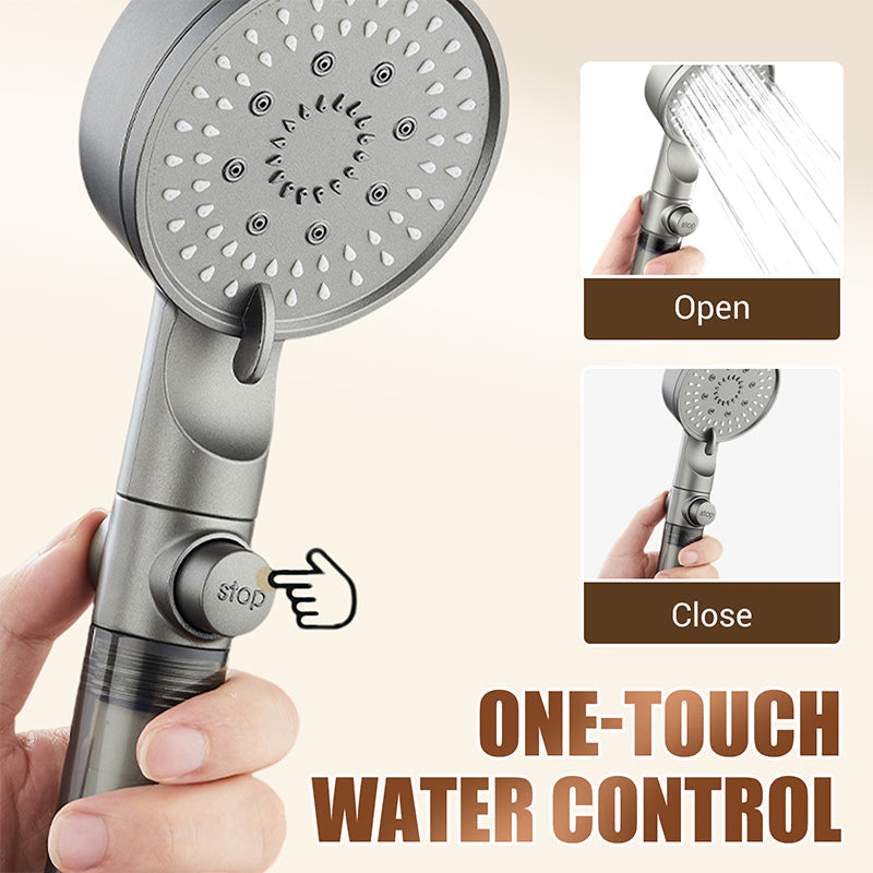 Powerful shower head with high pressure and high flow rate