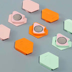 Multifunctional polygonal strong magnetic ruler for sewing machine