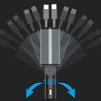 4-in-1 fast charger and retractable car charger