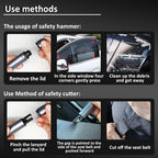 Upgraded safety hammer for car
