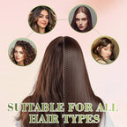 Long-lasting moisturizing light hair cream