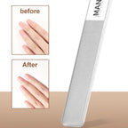 Portable 7-piece manicure set with nail clippers
