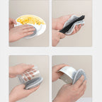 Double-sided round sponge scrubbers for the kitchen