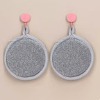 Double-sided round sponge scrubbers for the kitchen