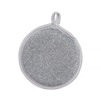 Double-sided round sponge scrubbers for the kitchen