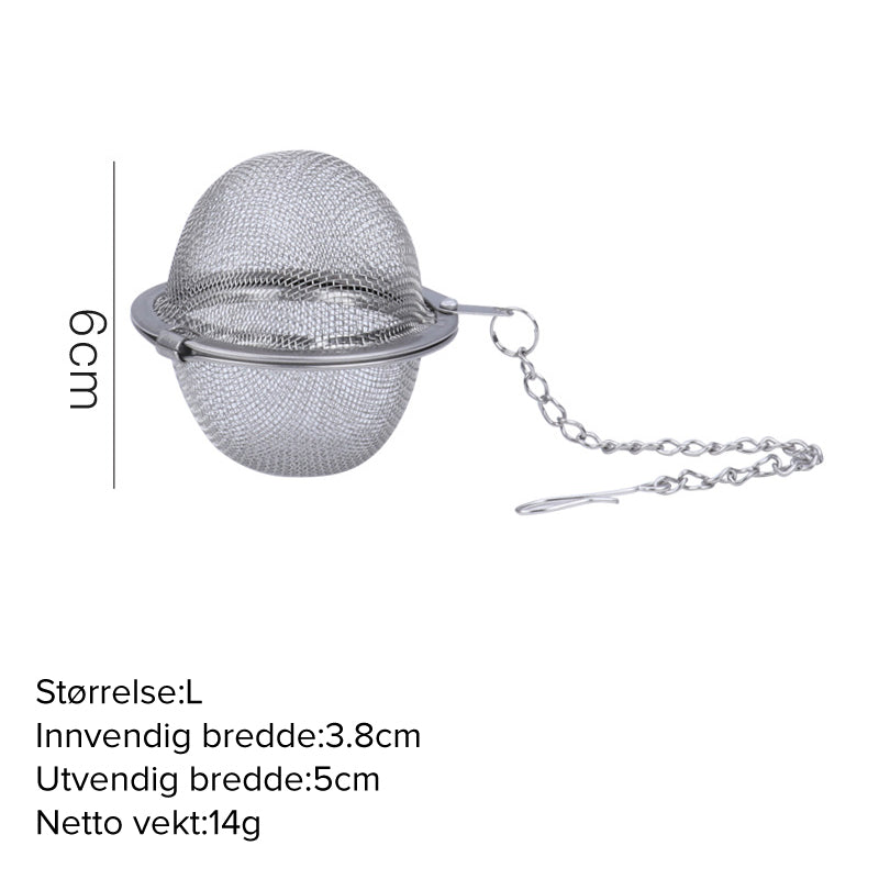 Gift selection - Spice and tea filter in stainless steel 304