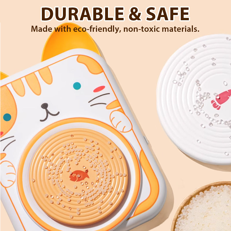 Sweet ceramic wheel set for kids
