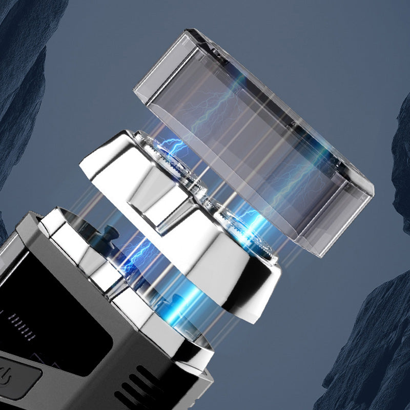Transparent mini electric shaver – IPX7 waterproof