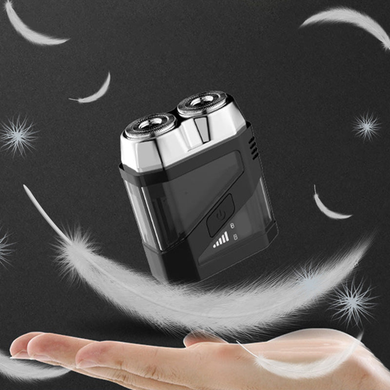 Transparent mini electric shaver – IPX7 waterproof