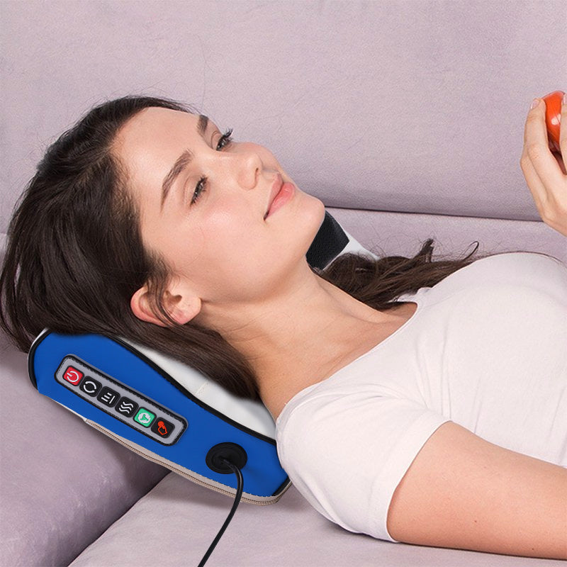 Multifunctional massage cushion with heat and deep kneading function
