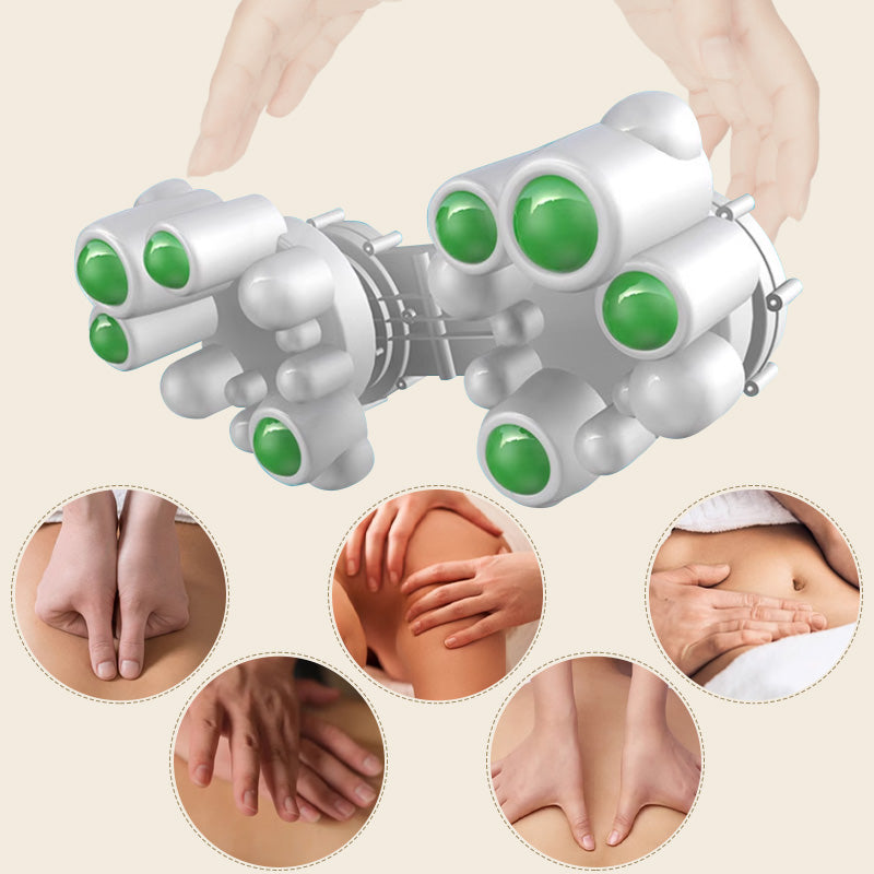 Multifunctional massage cushion with heat and deep kneading function