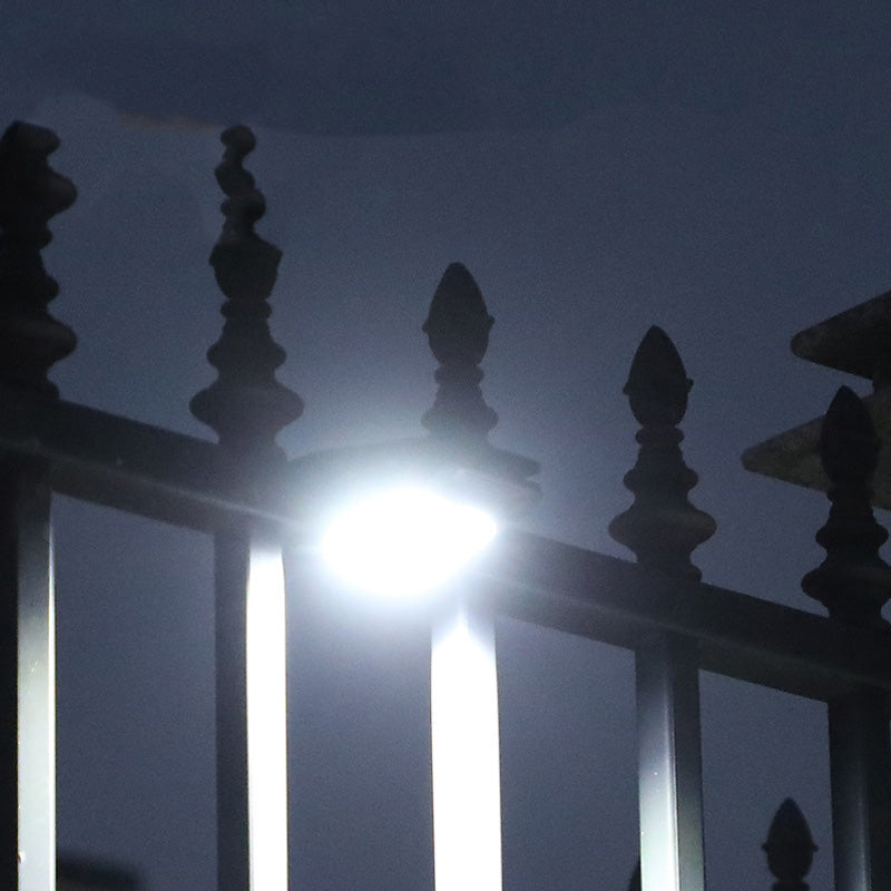 Outdoor solar lamp with motion sensor