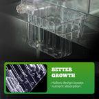 Hanging aquarium plant holder