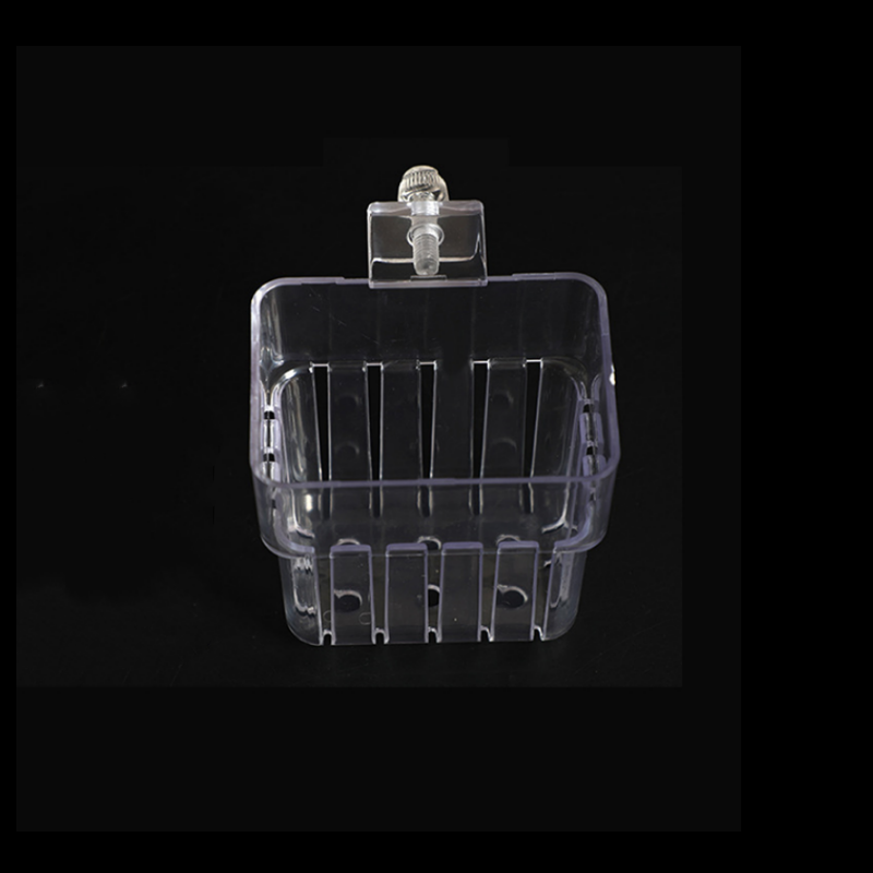 Hanging aquarium plant holder
