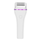 2-step wireless electric callus remover with 2 interchangeable heads