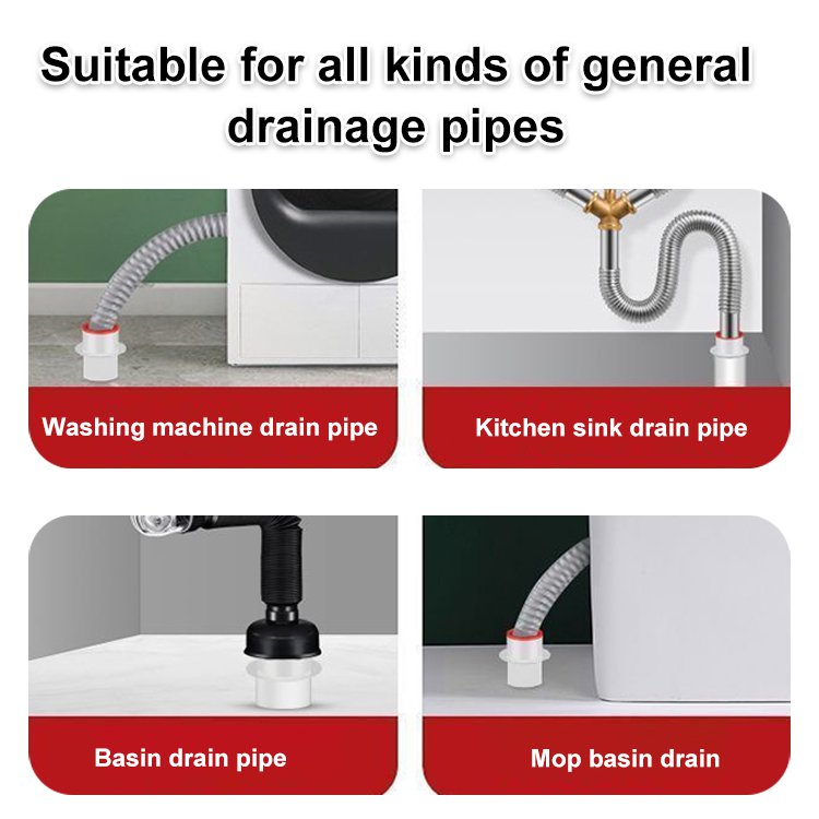 Odor-blocking artifact for drainage pipes