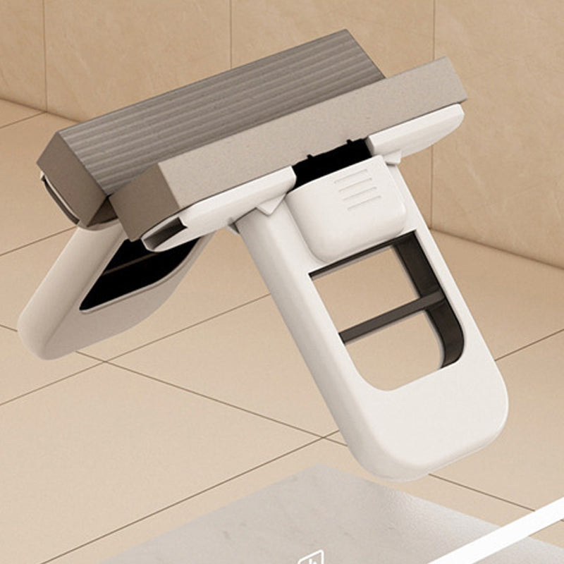 Mini portable self-twisting mop