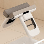 Mini portable self-twisting mop