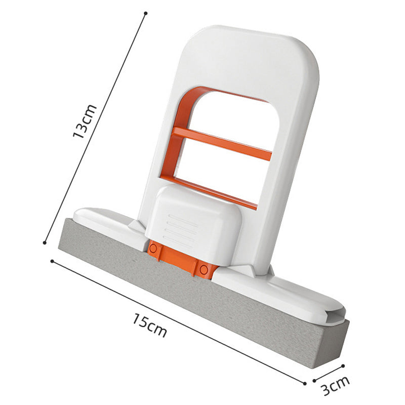 Mini portable self-twisting mop