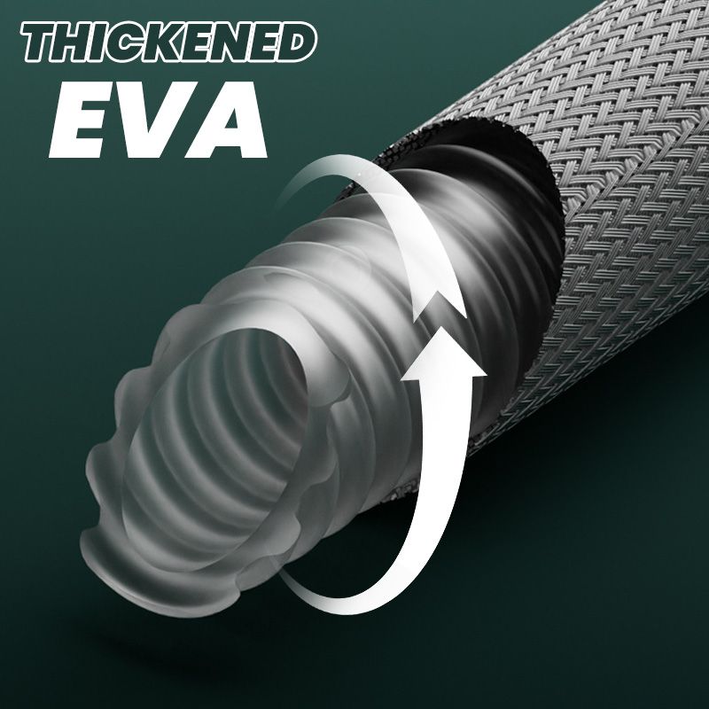 Upgraded explosion-proof braided shower hose – leak-proof