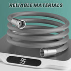 Upgraded explosion-proof braided shower hose – leak-proof
