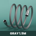Upgraded explosion-proof braided shower hose – leak-proof