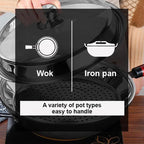 Versatile steamer insert in stainless steel for pot