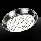 Versatile steamer insert in stainless steel for pot