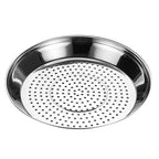 Versatile steamer insert in stainless steel for pot