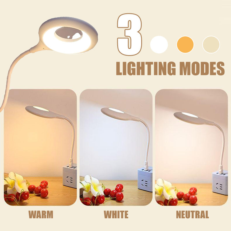 Voice-controlled LED USB lamp