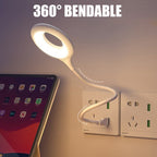 Voice-controlled LED USB lamp
