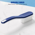 Multifunctional shoe brush with long handle