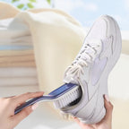 Multifunctional shoe brush with long handle