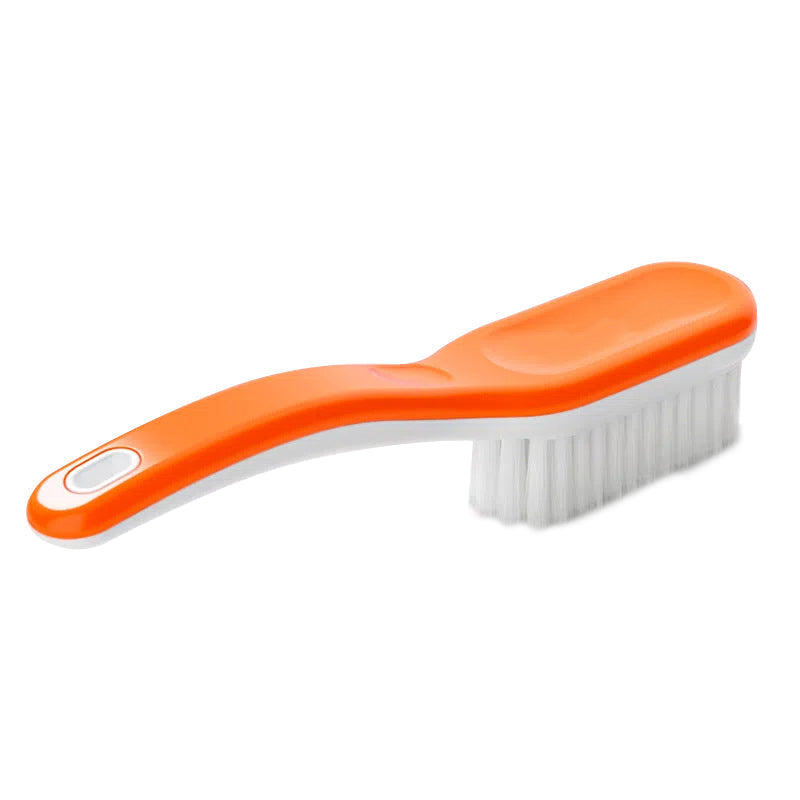 Multifunctional shoe brush with long handle