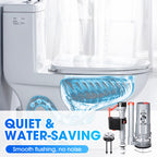 Leak-proof accessory set for toilet tank
