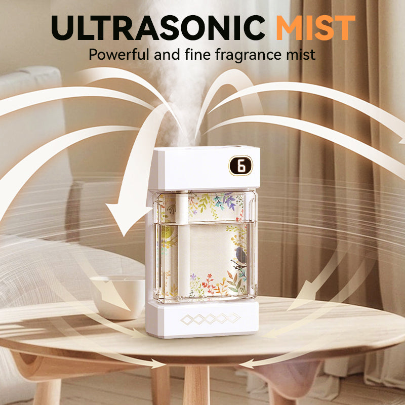 USB-rechargeable aromatherapy diffuser