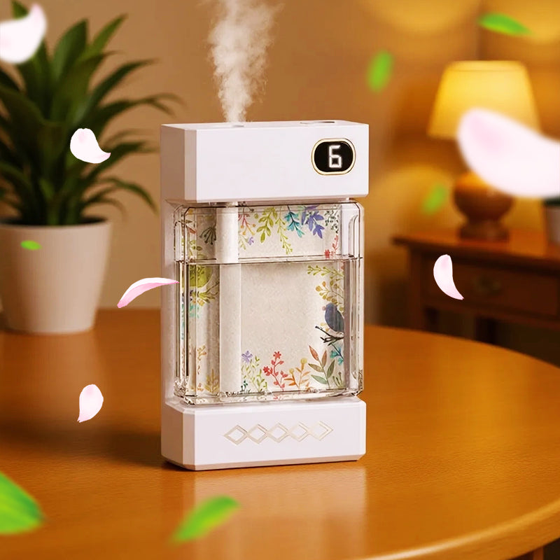 USB-rechargeable aromatherapy diffuser