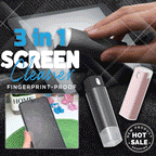 3-in-1 fingerprint-safe screen cleaner